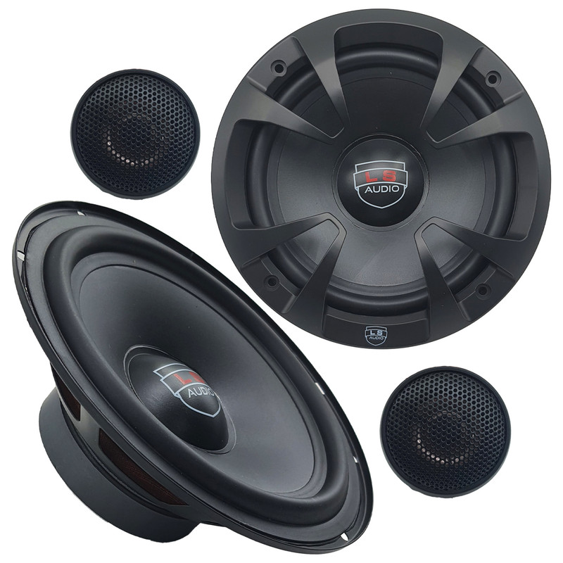 کامپوننت جلو خودرو ال اس آدیو مدل LS-651 C سایز 6.5 اینچ بسته 4 عددی