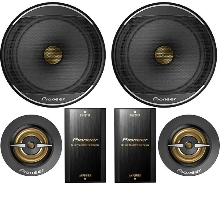 کامپوننت پشت و درب خودرو پایونیر مدل TS-A1608C سایز 6.5 اینچ بسته 6 عددی