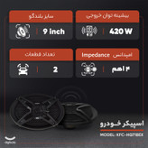 اسپیکر خودرو سونی مدل XS-GTF6939 مجموعه 2 عددی