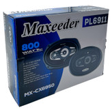 اسپیکر پشت خودرو مکسیدر مدل PL-6911 سایز 6x9 اینچ بسته دو عددی