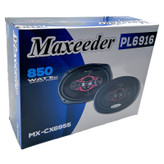 اسپیکر پشت خودرو مکسیدر مدل PL-6916 سایز 6x9 اینچ بسته دو عددی