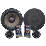 کامپوننت درب جلو راست خودرو ال اس آدیو مدل LS-652C سایز 6.5 اینچ بسته 6 عددی