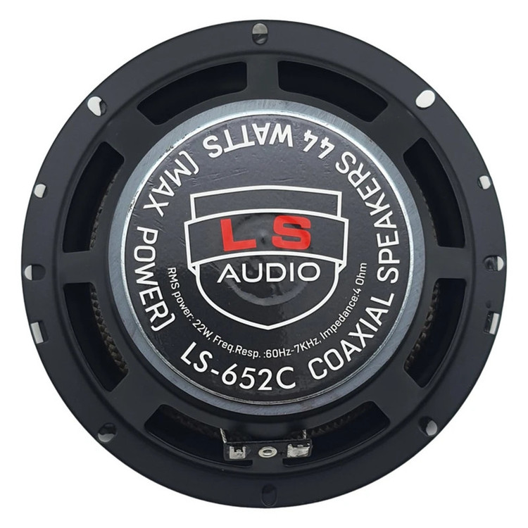 کامپوننت درب جلو راست خودرو ال اس آدیو مدل LS-652C سایز 6.5 اینچ بسته 6 عددی