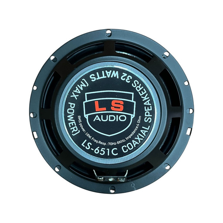 کامپوننت درب جلو راست خودرو ال اس آدیو مدل LS-651C سایز 6.5 اینچ بسته 4 عددی